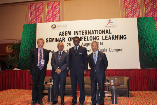 ASEM International Seminar on Lifelong Learning, Kuala Lumpur, Malaysia, August 2014